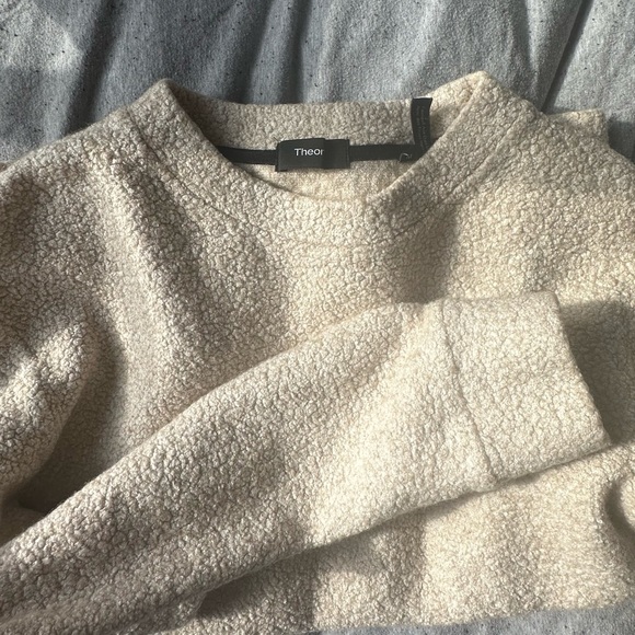 Theory Cream Thick Sweater - Picture 1 of 6
